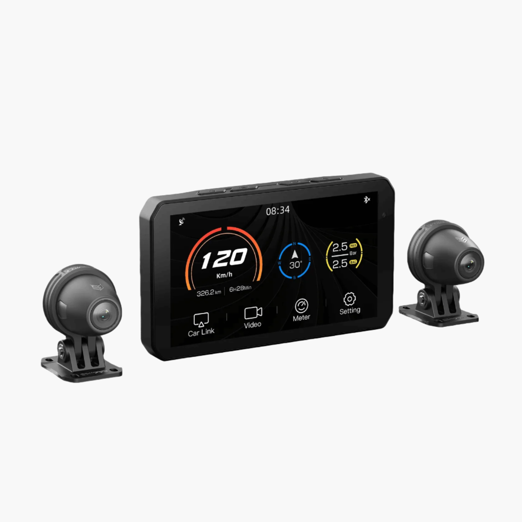 バイク用CarPlay一体機は必要？CHIGEE AIO-5 Liteをスマホホルダーと比較